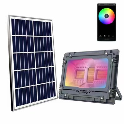 IP65 Rgb Tri Color Mặt trời 60w đèn LED với âm nhạc phản xạ ngoài trời