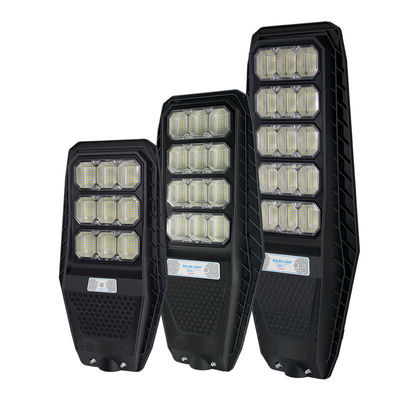6500K 18W dẫn năng lượng mặt trời đèn đường cho ngoài trời Với cảm biến ánh sáng ban ngày