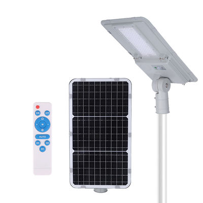 Đèn đường LED mặt trời 100W Ip65 với điều khiển từ xa làm mờ tự động