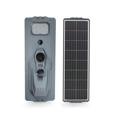 Độ sáng cao 5050 đèn LED tấm pin mặt trời Đèn đường với camera 100W 200W 300W 400W 500W với pin Lithium Iron Phosphate 75Ah