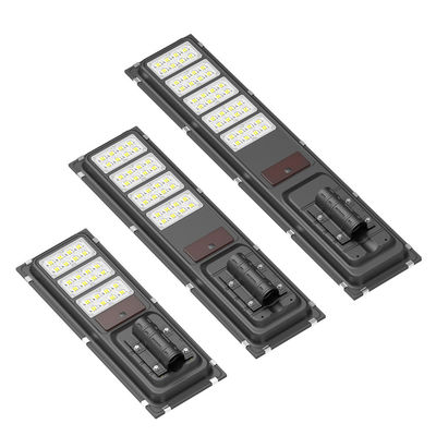 Đèn đường năng lượng mặt trời có cảm biến chuyển động 6m với đèn LED tích hợp cho sân vườn gia đình