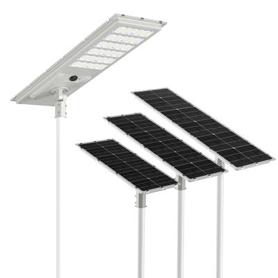 180lm / W Ip65 tích hợp tất cả trong một đèn LED ánh sáng đường phố mặt trời Dự án lớn trang trí giá hiện đại