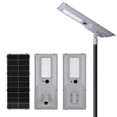 Giá cả phải chăng tất cả trong một đèn đường năng lượng mặt trời với pin lithium và làm mờ tự động